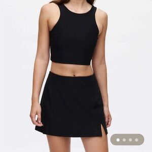 Outdoor Voices Black Exercise Skirt